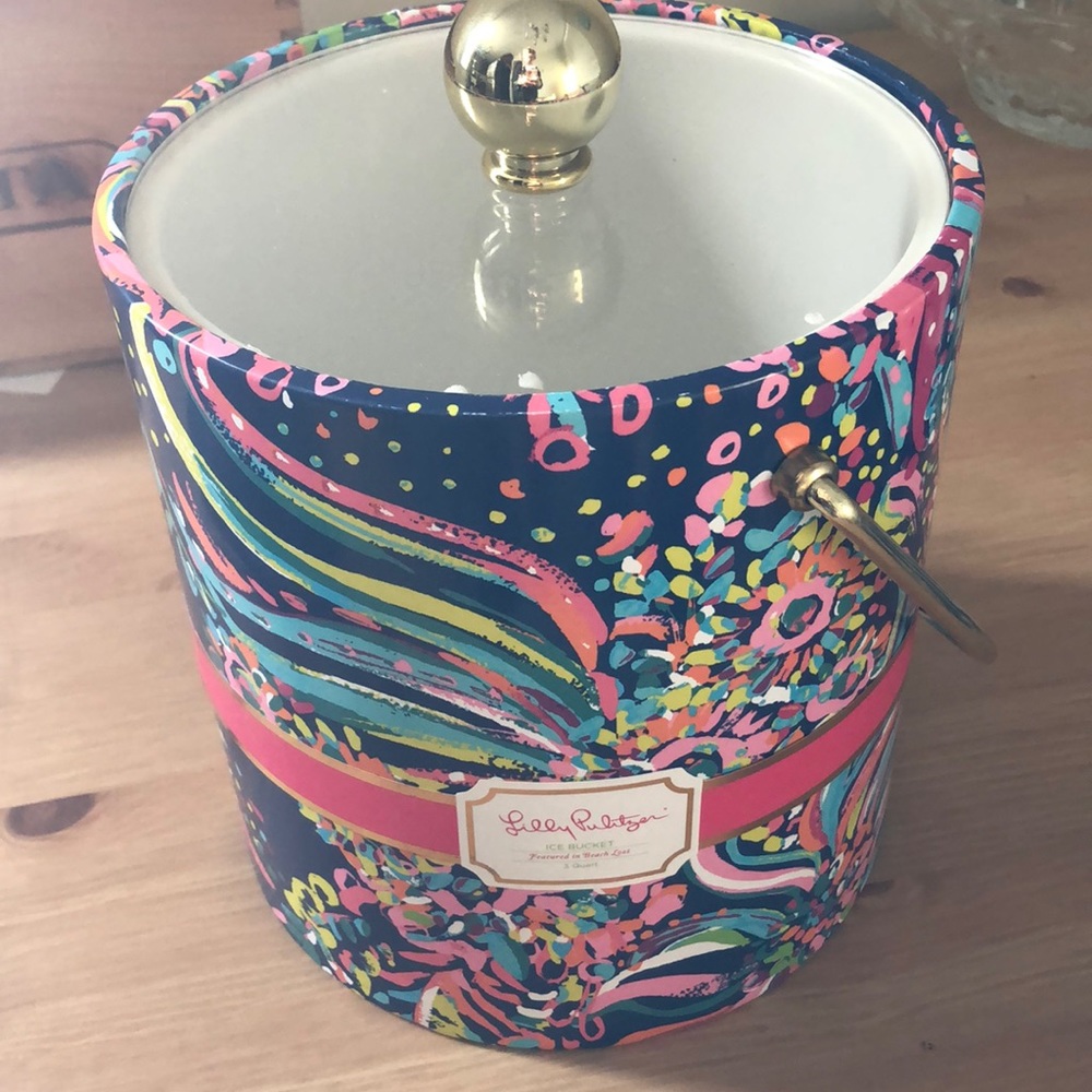 Lilly Pulitzer ice bucket